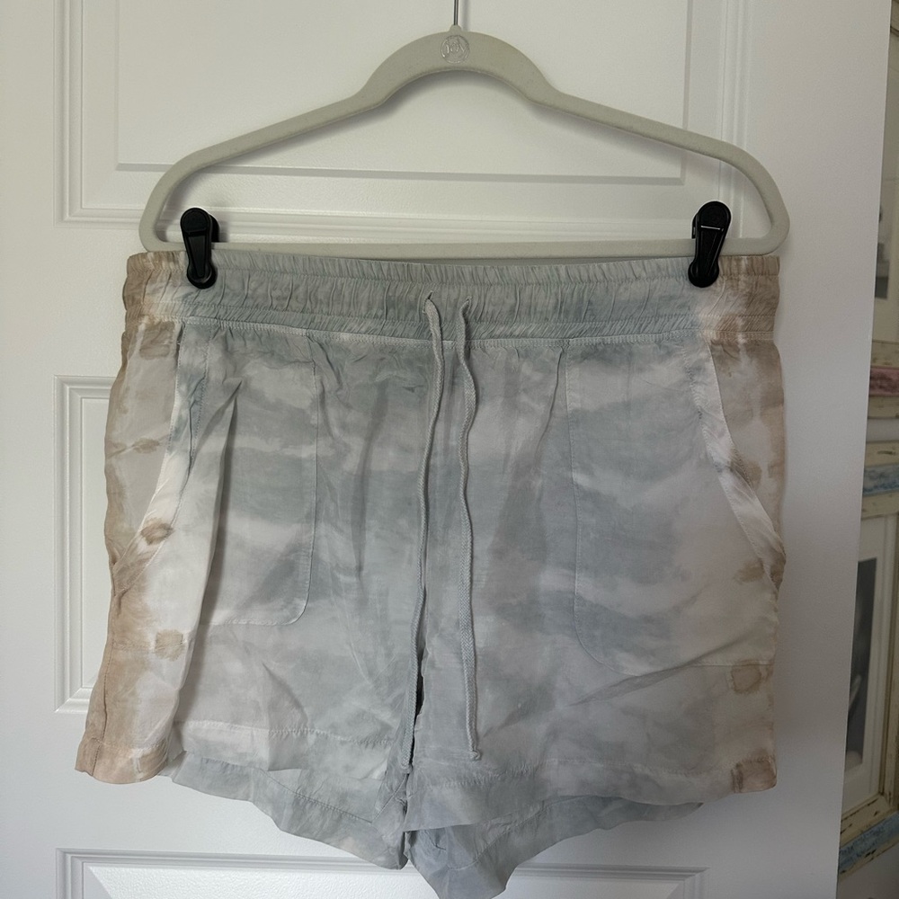 Hard Tail Gray/Blue and Tan Shorts